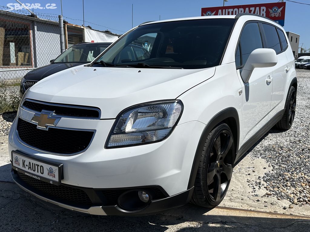 Chevrolet Orlando 2.0VCDi 120kW 7 míst,Servis