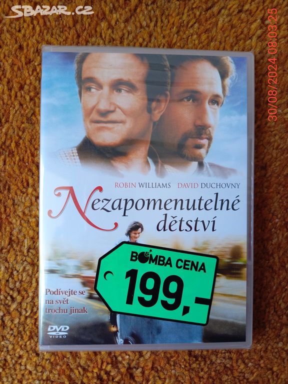 DVD film Nezapomenutelné dětství.