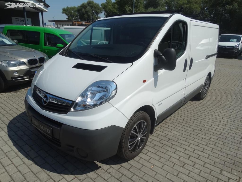 Opel Vivaro, 2,0CDTi 84KW REGÁLY 2xŠOUPAČKY