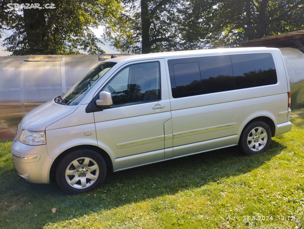 Spolehlivý VW Multivan T5, 1.9 TDI 75 KW