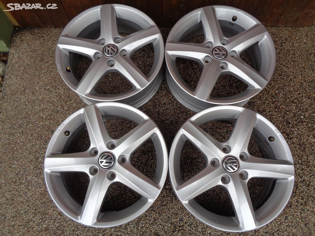 Alu kola 5x112 r16 Originál VW - Aspen