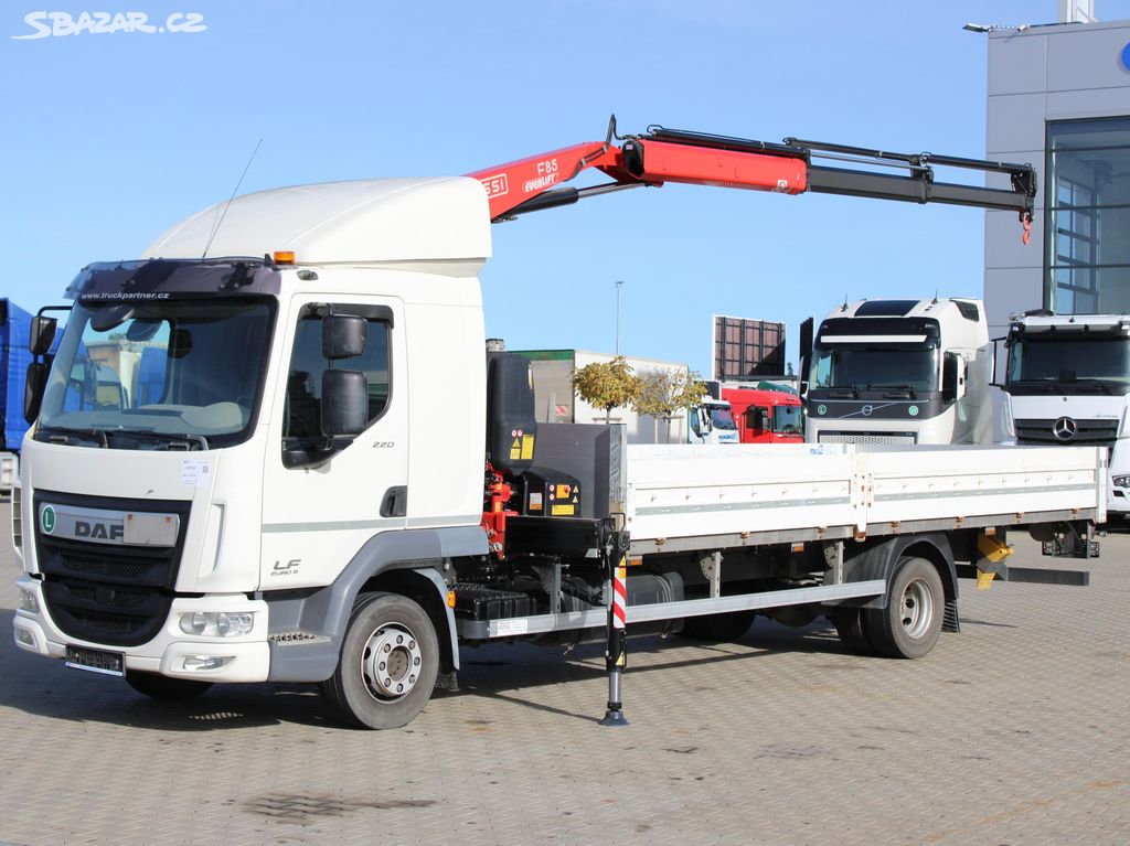 DAF LF 220 FA, EURO 6, HYDRAUL. RUKA FASSI F85B.24