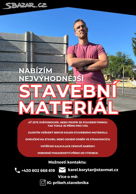 Nejvýhodnější stavební materiál!