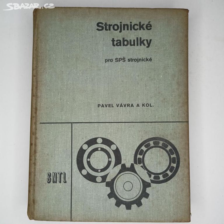 STROJNICKÉ TABULKY - 1983