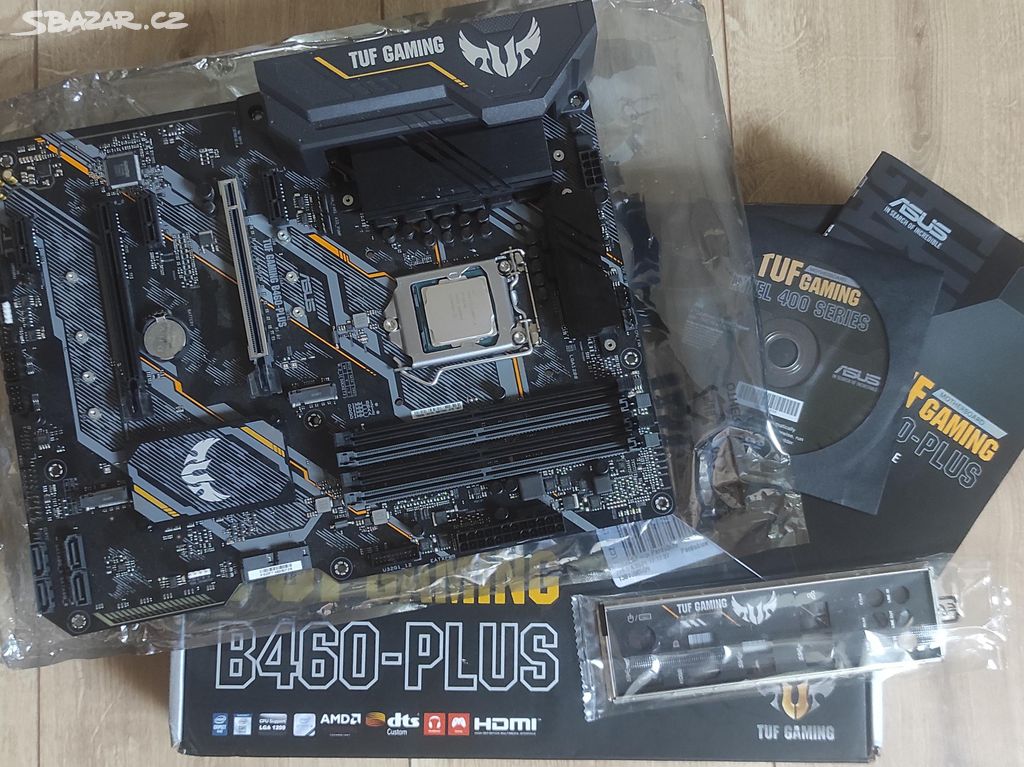 ASUS TUF GAMING B460-PLUS + CPU i3 10100