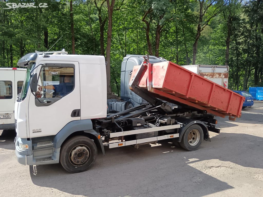 DAF LF 55.220 kontejner 6,8 T nosnost Odpočet DPH