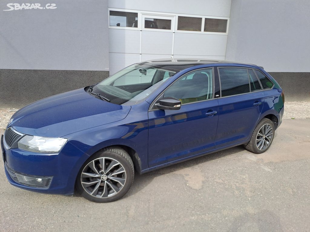 RAPID 1.4TDi DSG, r.16, 180000km-DOLOŽENO, PĚKNÝ