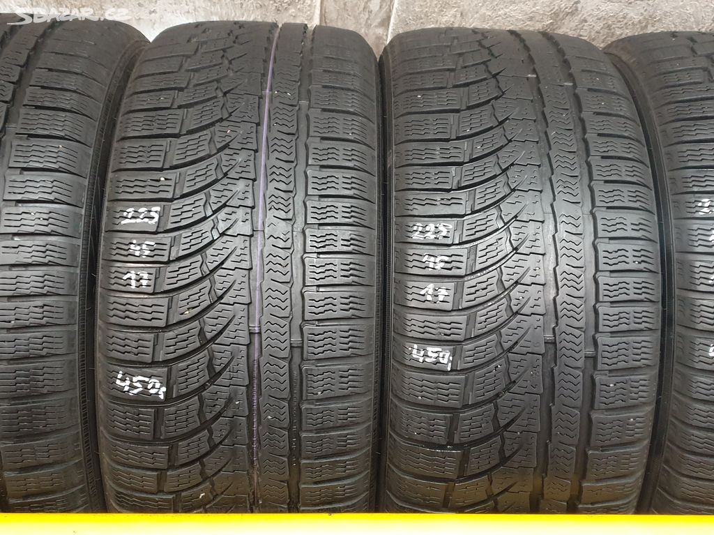 225 45 17 zimní sada 4x pneu Nokian 6,5mm