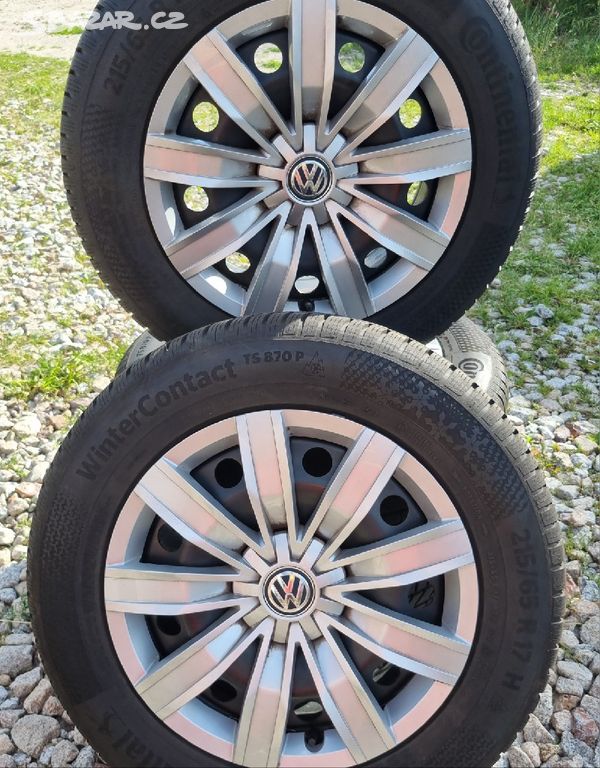 Pěkná zimní sada VW TIGUAN 17" 5x112 215/65/17