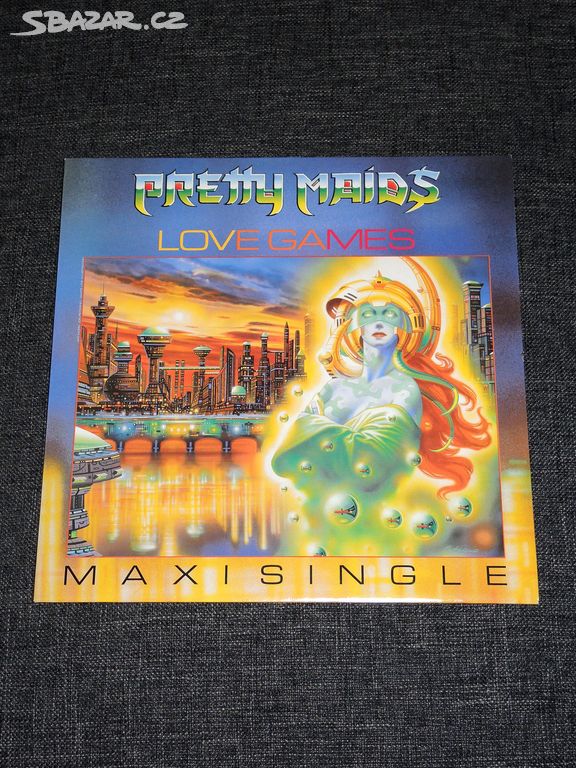 12" maxi singl Pretty Maids - Love Games (1987).