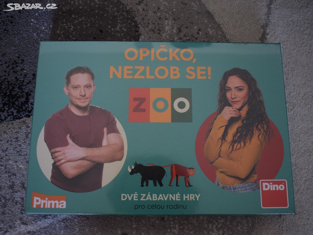 Nová hra Opičko, nezlob se! Zoo