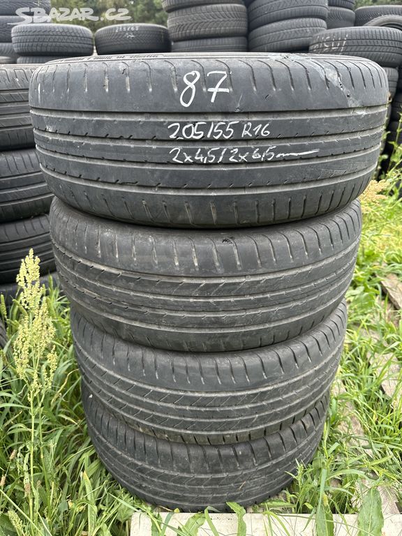 VÝPRODEJ !! 4x letní pneu 205/55 R16