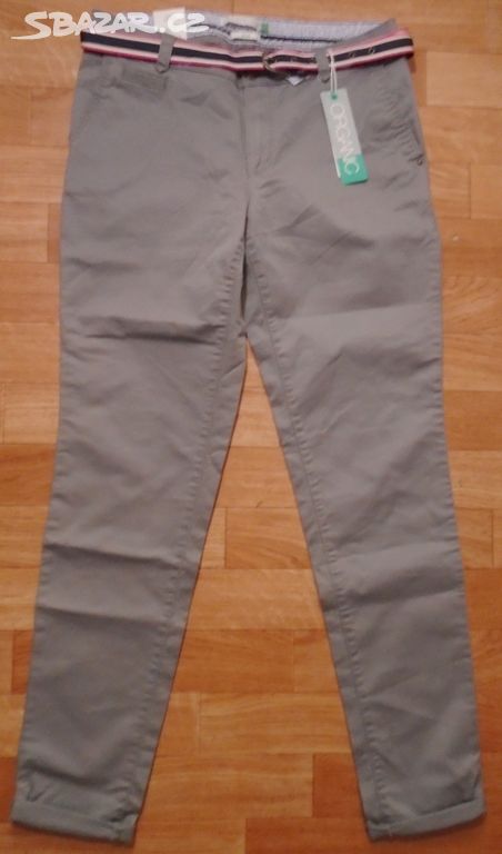 Dám. slim chino kalhoty Esprit/W36/L32/M/39cm/103