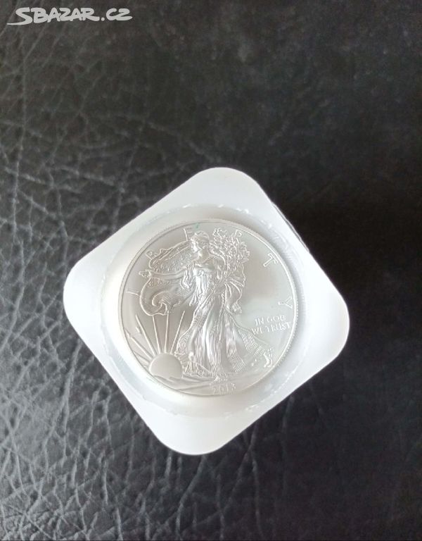 Stříbrné mince American eagle 1 Oz 2013