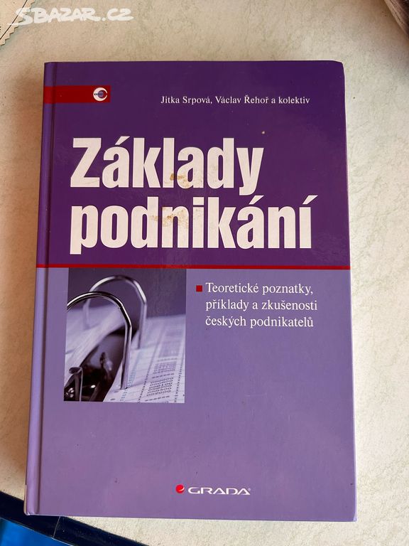 Kniha Základy podnikání (Jitka Srpová)