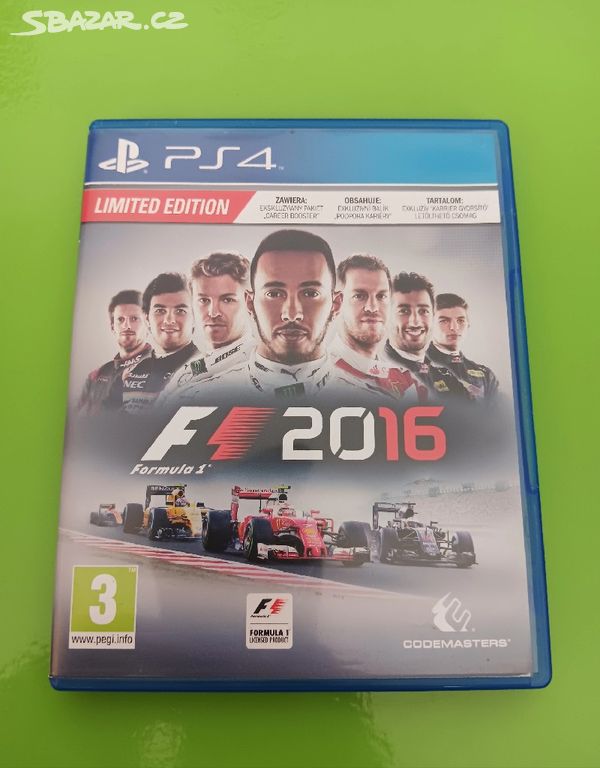 F1 2016 pro PS4