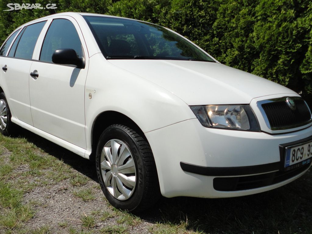 Škoda Fabia kombi 1.2 47kw rok 2004 STK 5/26 Euro3