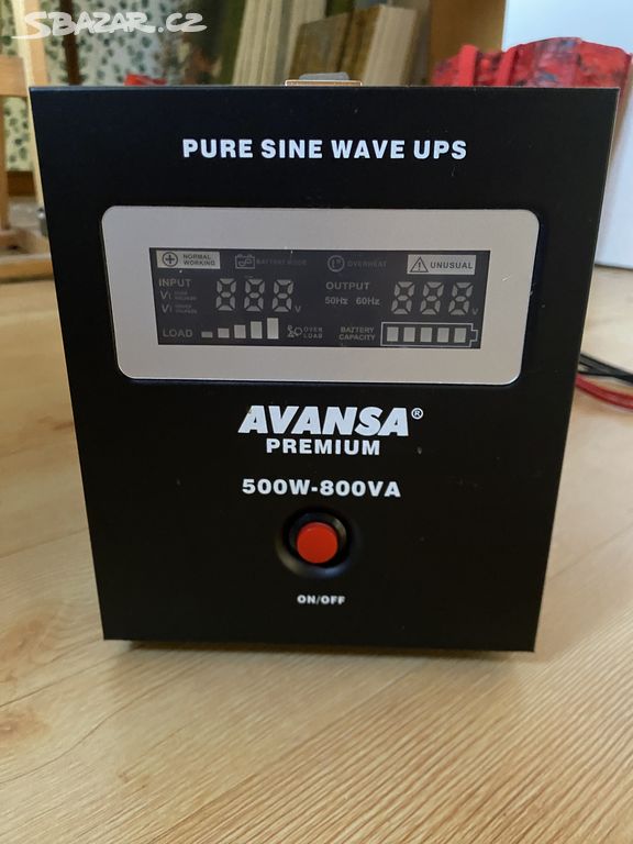 Záložní zdroj pro Avansa 500W - 800VA