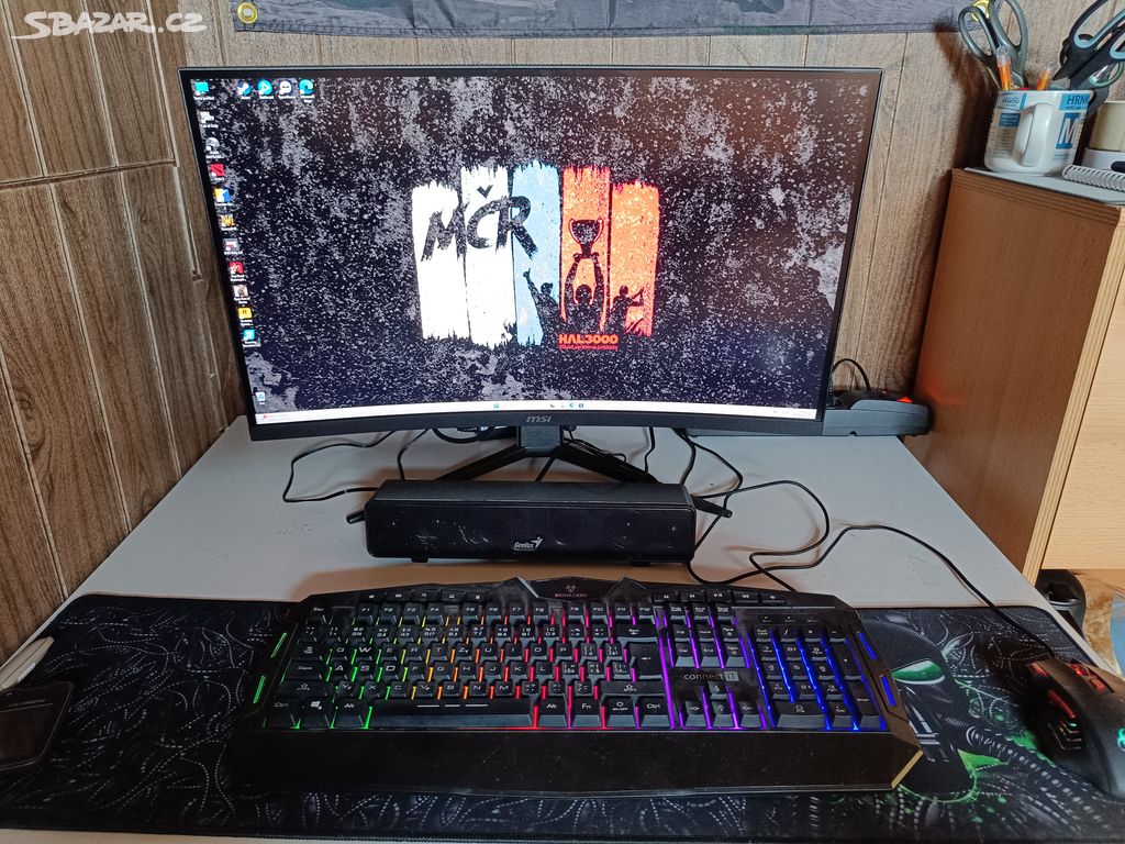 Herní PC+MSI monitor (vše v záruce)