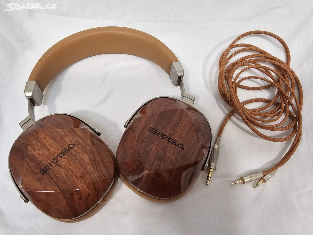 Sluchátka Sivga Oriole Hnědé Rosewood