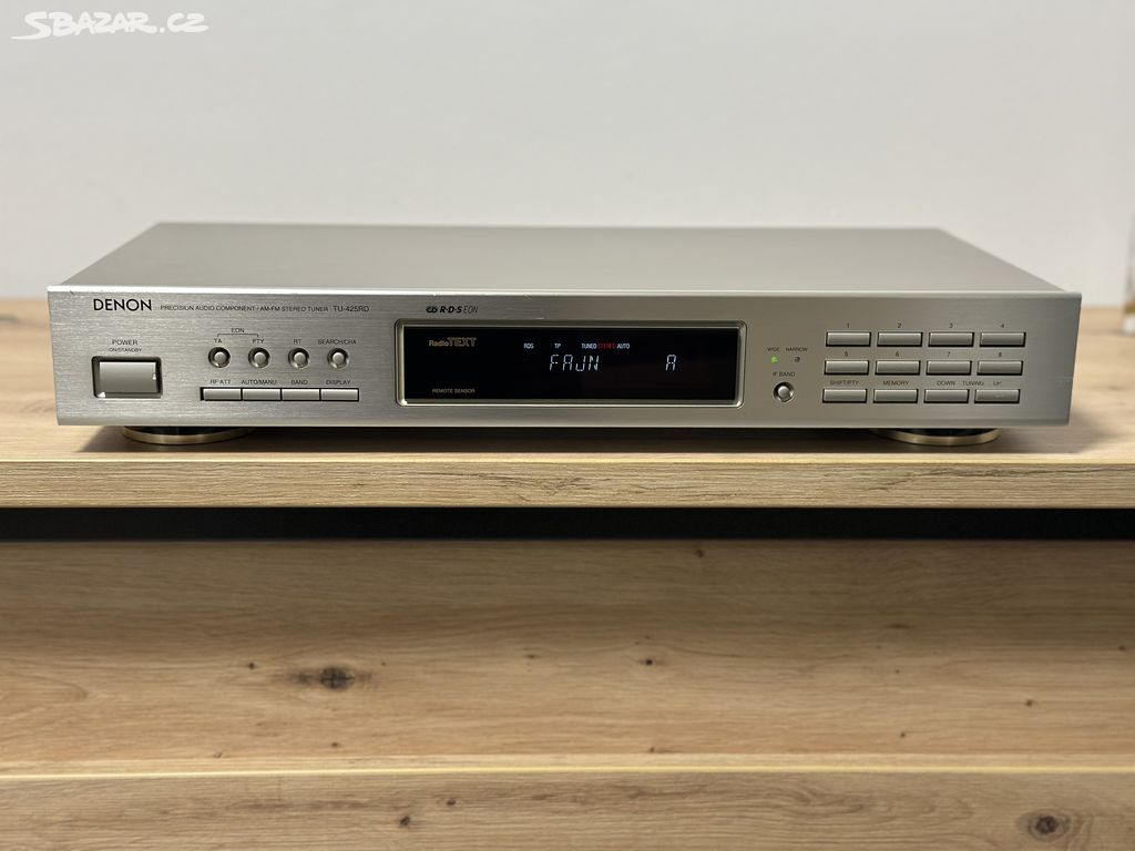 DENON TU-425RD VÝBORNÝ STEREO TUNER S RDS !!