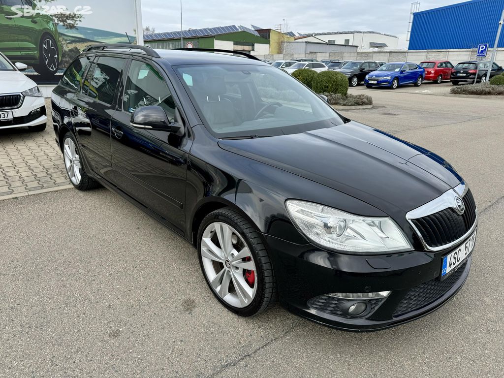 Škoda Octavia II kombi 2.0TDI RS 125kW DSG KŮŽE!!!