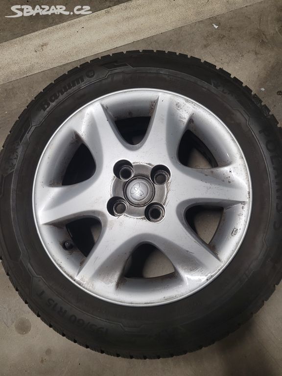 Zímní sada 195/60 R15 T na Toyota Corolla