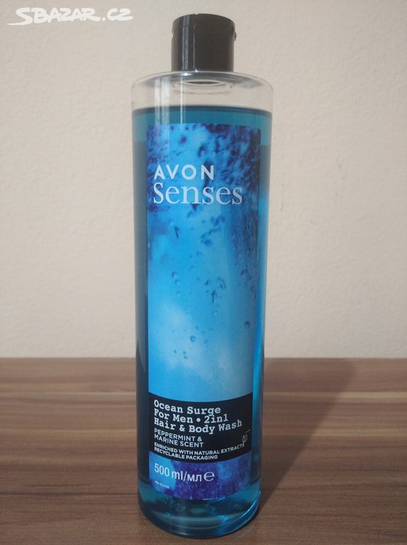 AVON Sprchový gel 2v1 s vůní moře a máty 500ml