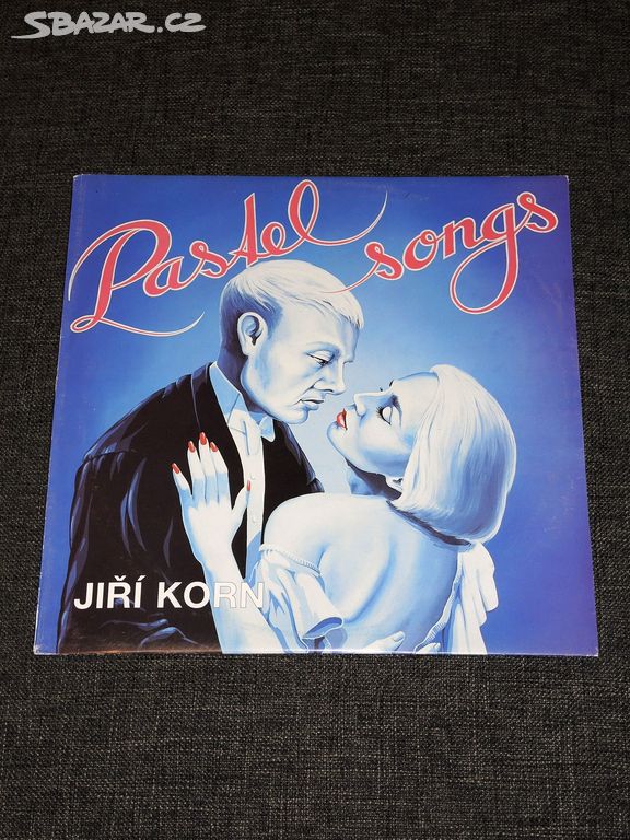 LP Jiří Korn - Pastel Songs (1993) / TOP STAV /