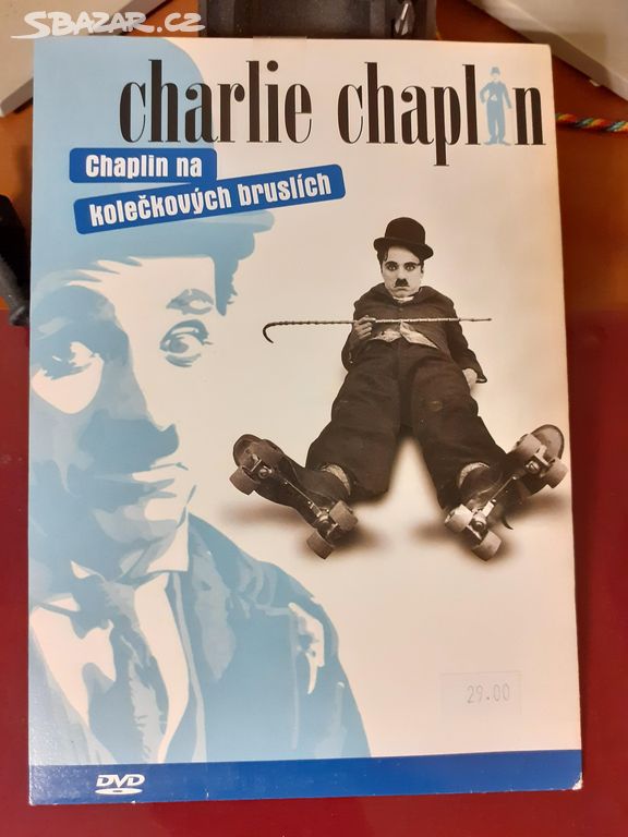 DVD Charlie Chaplin na kolečkových bruslích