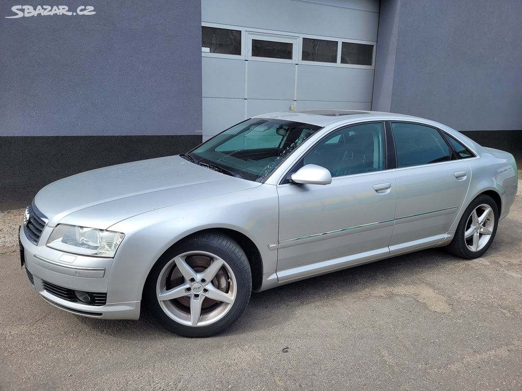 AUDI A8 4,2 MPi 246 kW r.05, 175000km-DOLOŽENO TOP