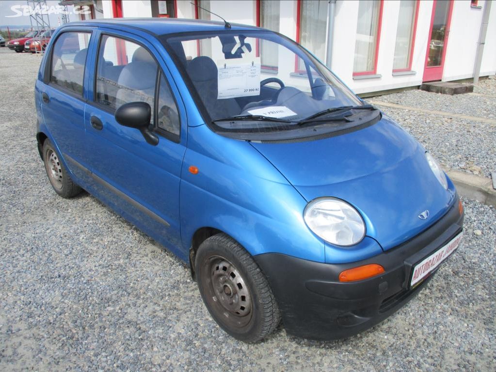 Daewoo Matiz, 0,8 i, eko poplatek zaplacen