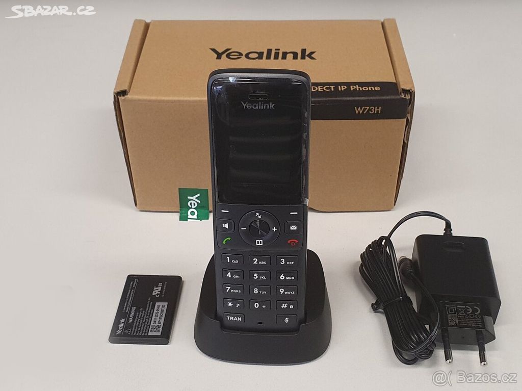 YEALINK W73H sluchátko pro IP DECT - Bez klipu