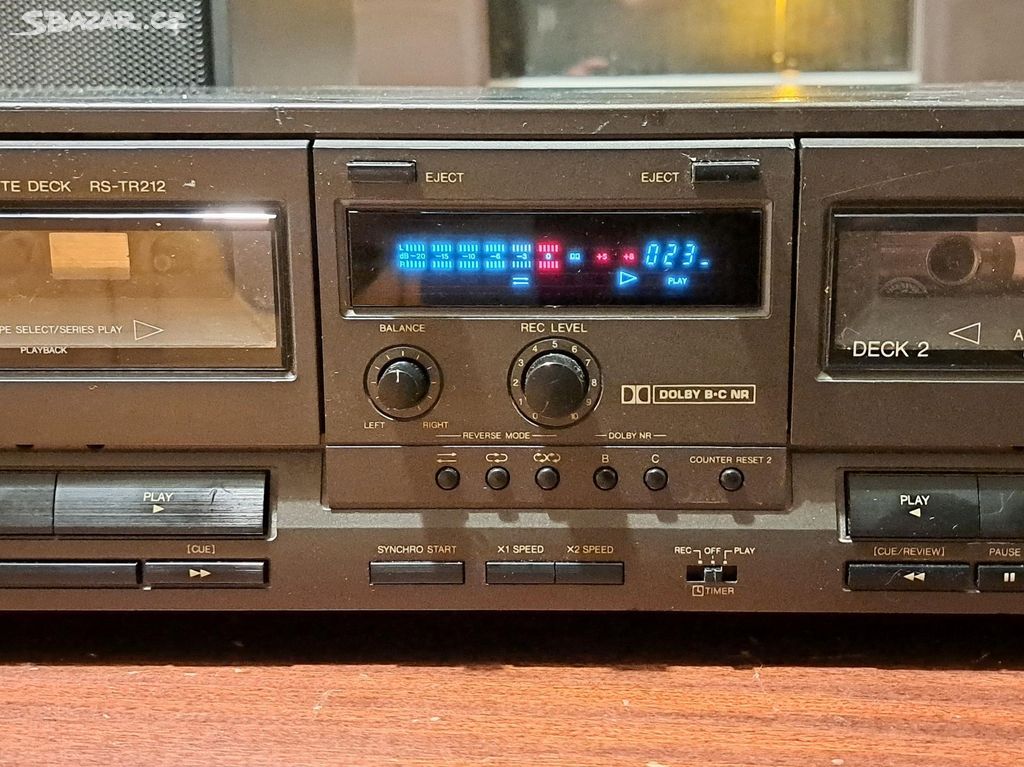 Tape deck Technics RS-TR212 plně funkční