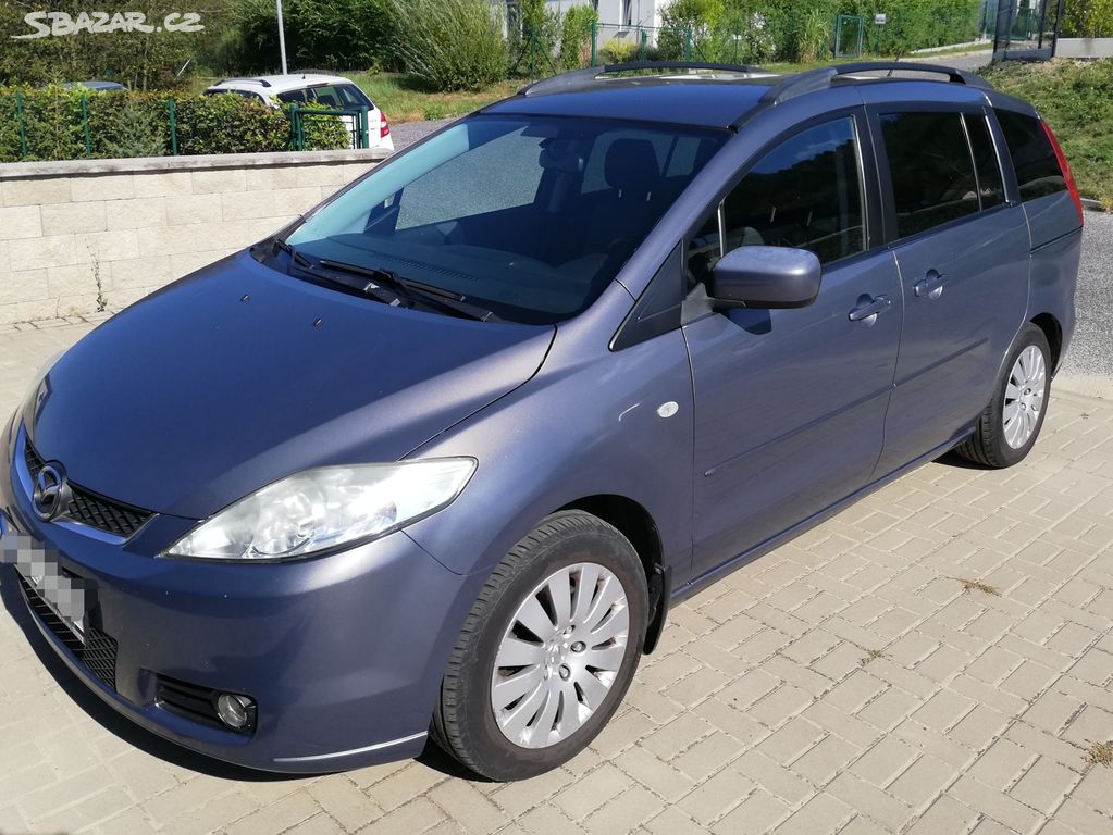 Mazda 5, benzín 1,8 rv 2008, 7 míst