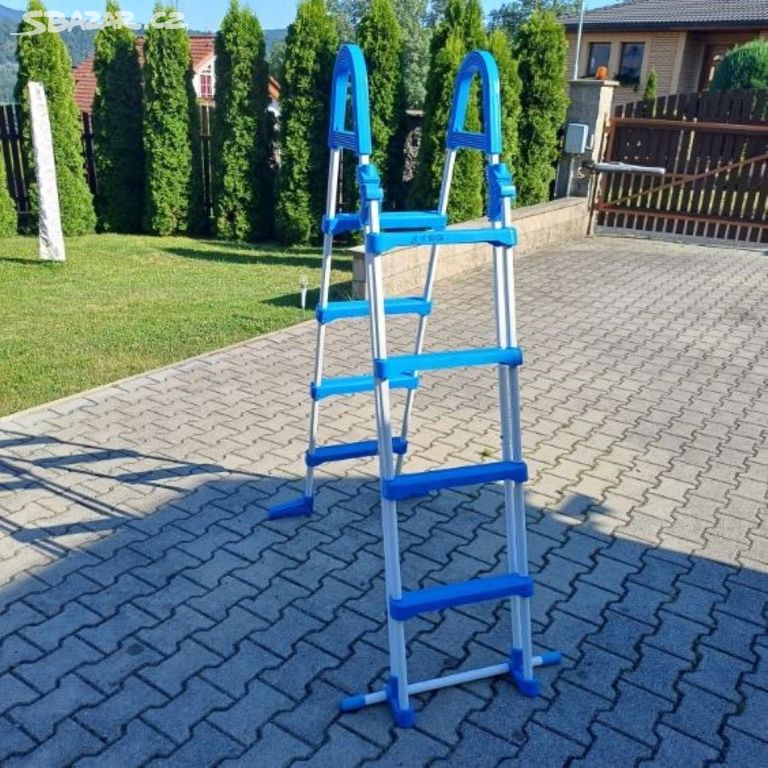 NOVÉ bazénové schody SWING bezpečnostní. 1,2 m.