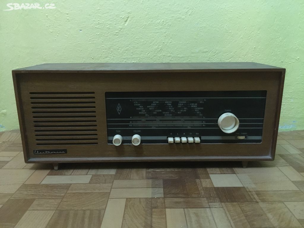 Retro rádio Electronica Select T68