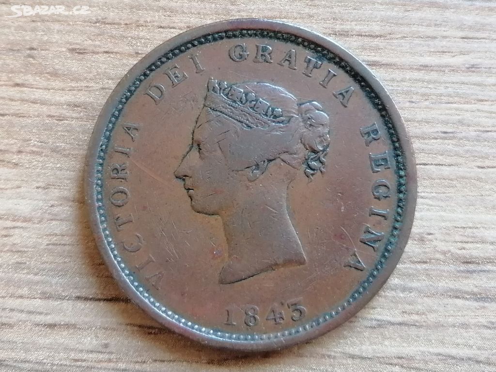 Kolonie New Brunswick 1 Penny 1834 mince Kanada