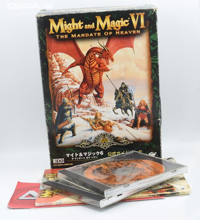 Might and magic 6 (Japonský Big box)