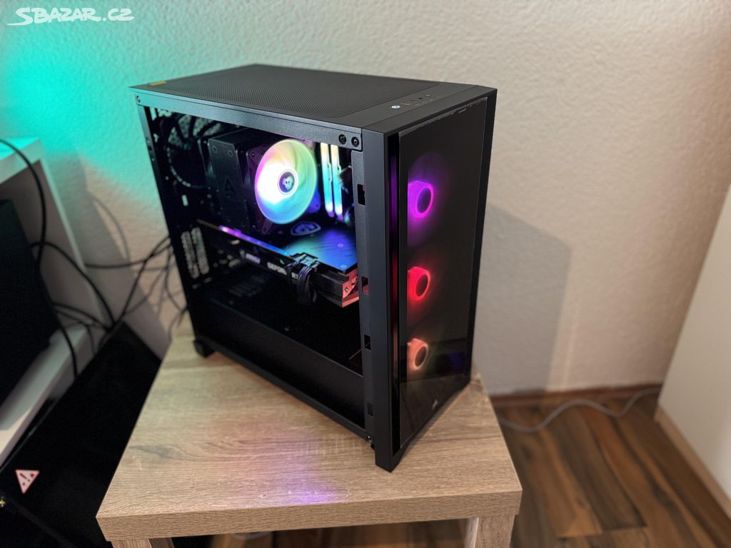 Herní PC RTX 3070, Ryzen 7, M2 SSD, Corsair ZÁRUKA