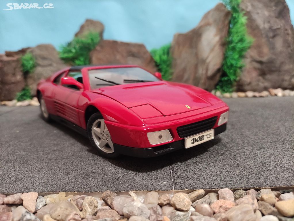 prodám model 1:18 ferrari 348ts