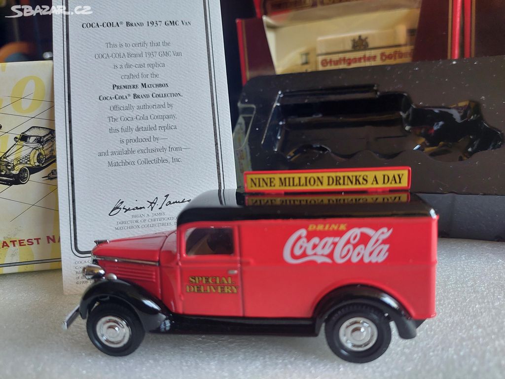 Matchbox yesteryear GMC van Coca Cola