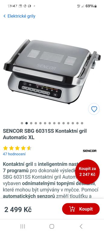 Kontaktní gril