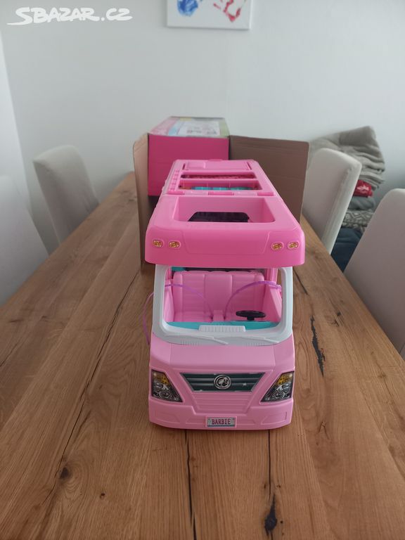 Barbie karavan TOP stav s krabicí