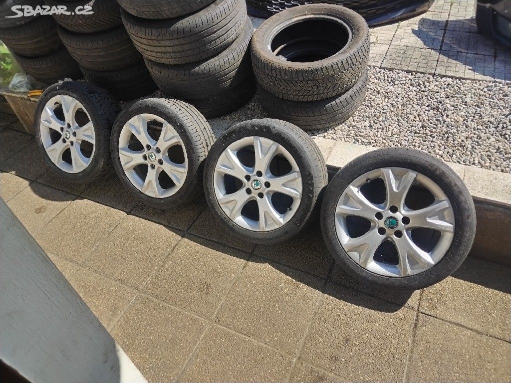 Alu škoda 5x112 R17 Pallas