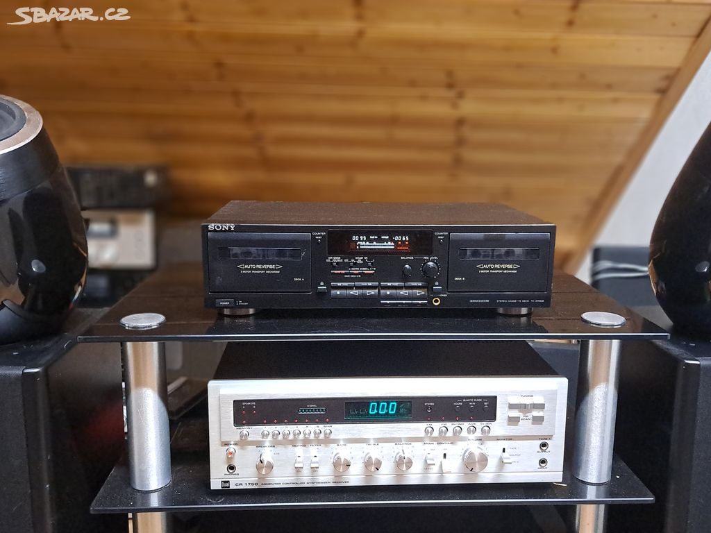 Sony TC-WR 535 tape deck po servisu