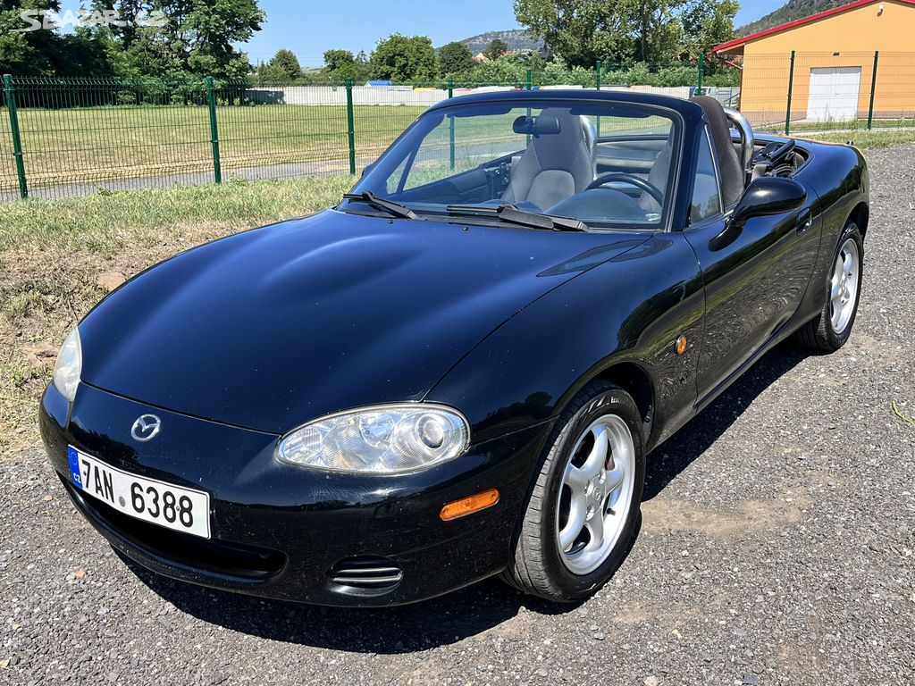 MAZDA MX-5 NBFL 2001,1.6i 81KW,SERVISOVANÁ,BEZ RZI