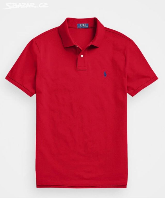 POLO RALPH LAUREN BASIC - POLOTRIČKO - RED