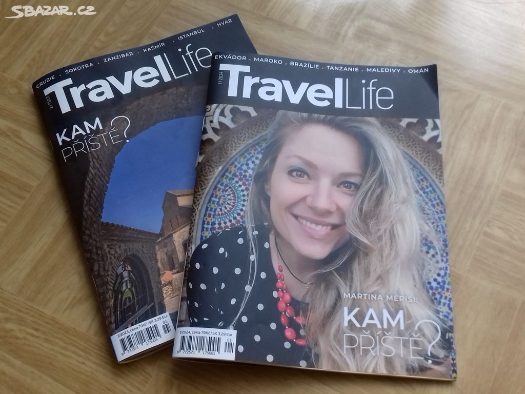 Časopis, Travel Life, nové, různé