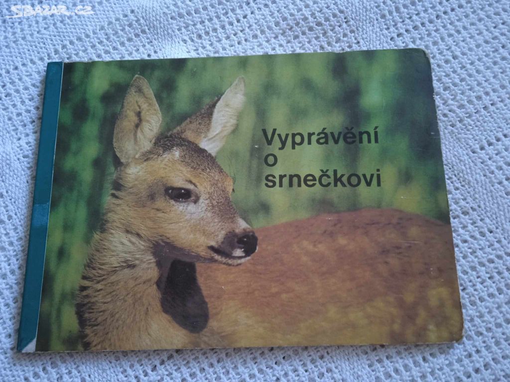 Vyprávění o srnečkovi, retro knížka pro děti